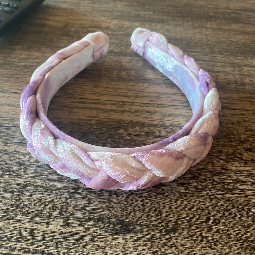 Velvet Tie-Dye Heaband